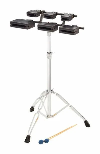 Adams Templeblocks 6-Piece-Set, de face sur fond neutre
