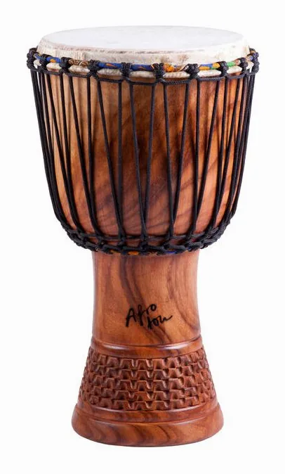 Afroton AD C01 Djembe Pro-Iroko, vue de face