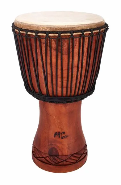Afroton AD C03 Djembe Pro-Iroko, vue de près, de face