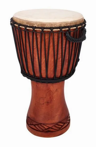 Afroton AD C03 Djembe Pro-Iroko, vue de trois quarts, photo 2