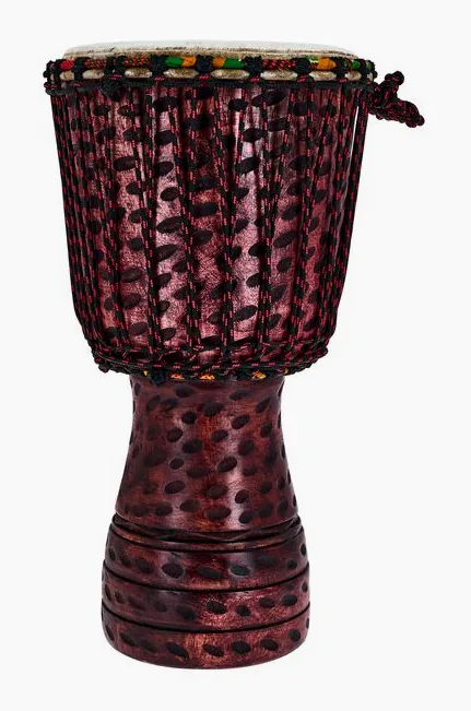 Afroton AD S01L Djembe Leopard Design, vue de profil, photo 2