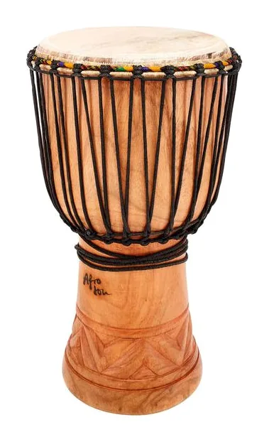 Afroton AD S02 Djembe, de face sur fond neutre