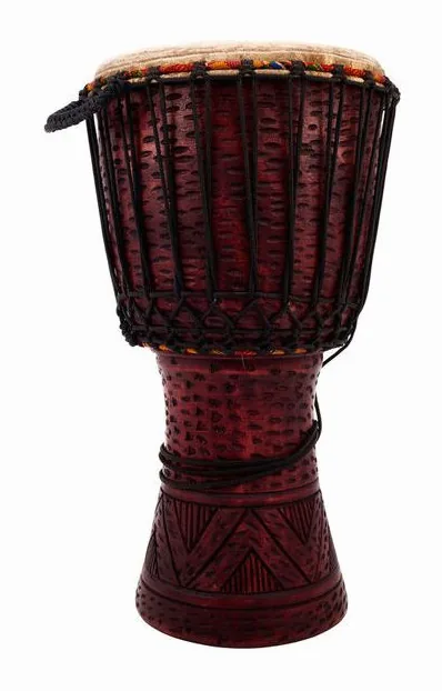 Afroton AD S02L Djembe Leopard Design, vue de près, photo 3
