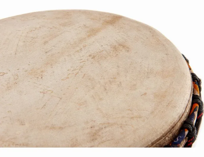 Afroton AD C02 Djembe Pro-Iroko, sur fond neutre, photo 4