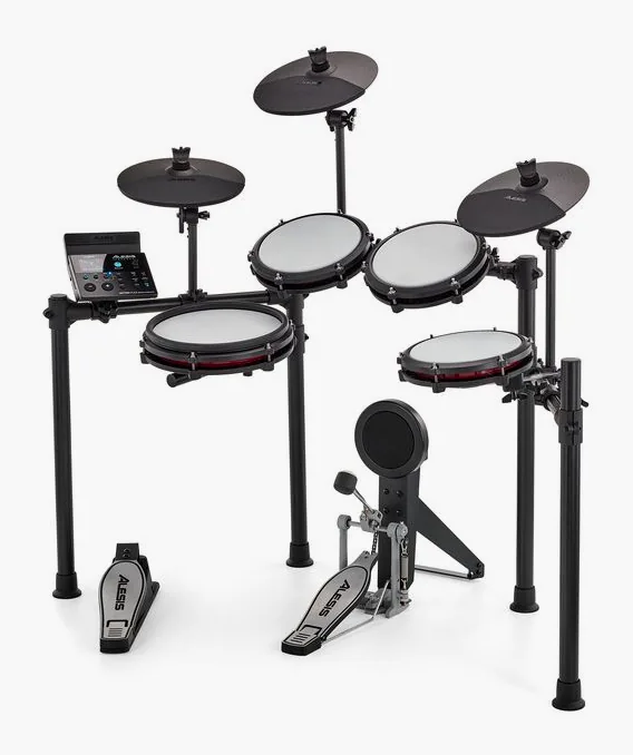 Alesis Nitro Max Kit, vue de près, de face