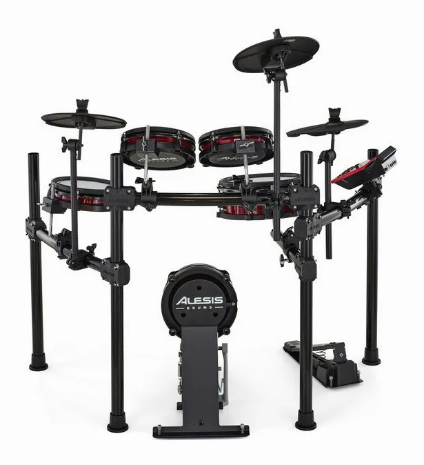 Alesis Nitro Pro Drum Kit, vue de profil, photo 4