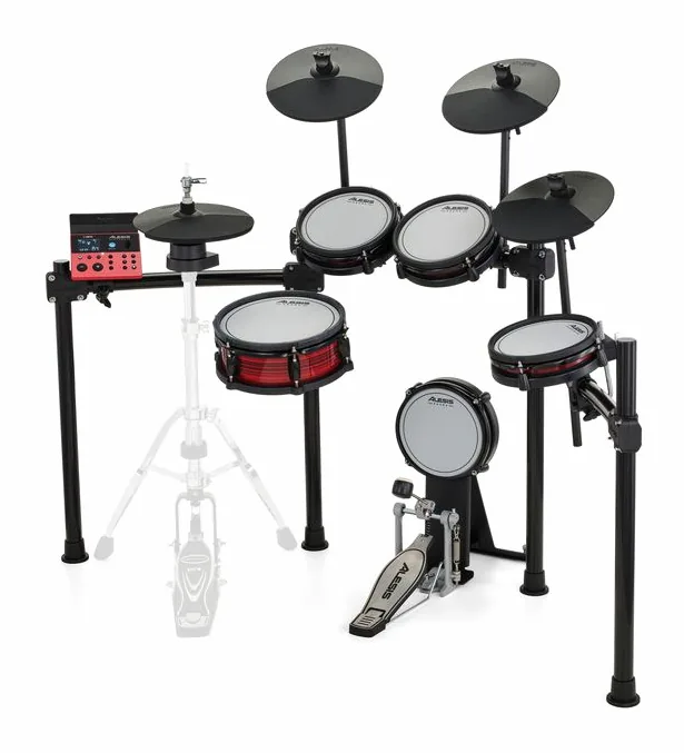 Alesis Nitro Ultimate Drum Kit, vue de près, de face