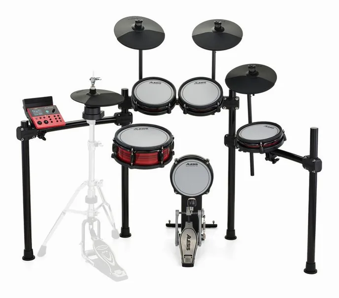 Alesis Nitro Ultimate Drum Kit, sur fond neutre, photo 2