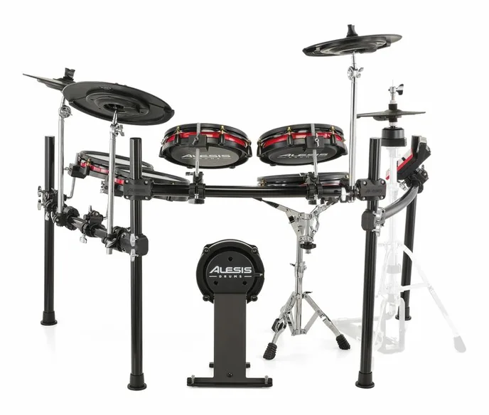 Alesis Nitro Ultimate XL Drum Kit, vue de profil, photo 4