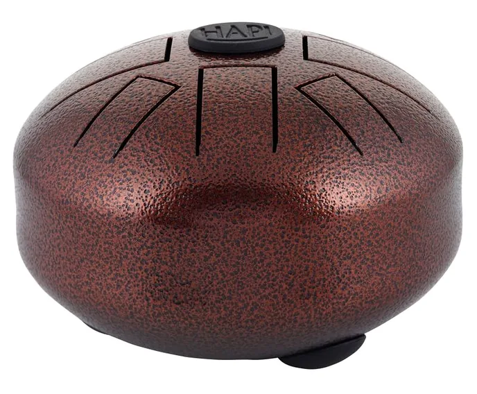 Asian Sound HAPI Drum Mini D-Akebono, de face sur fond neutre