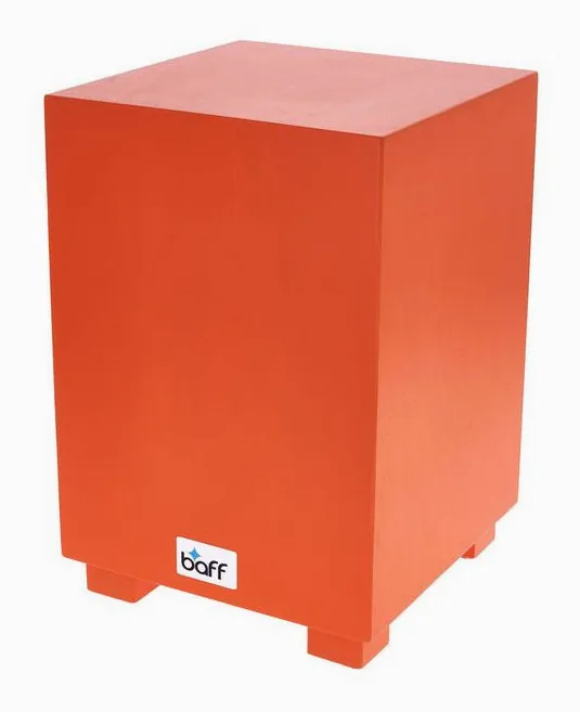 Baff Drumming Stool f Kids 38 Orang, vue de près, de face