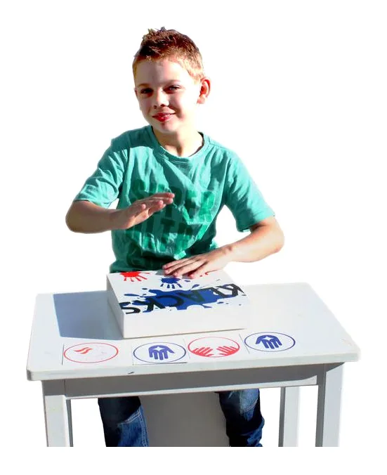 Baff Klacks Box Table Cajon White, vue de dessus, photo 3