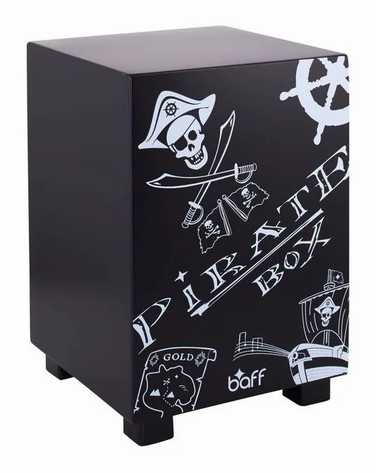 Baff Pirate Box / Cajon, vue de profil, photo 3