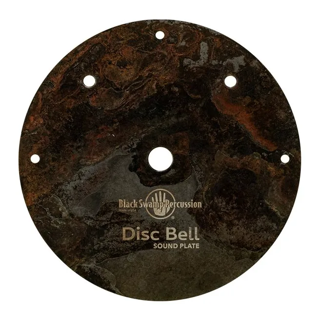 Black Swamp Percussion Disc Bell 9"/22,9cm, sur fond neutre