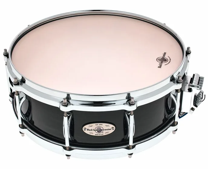 Black Swamp Percussion Multisonic Snare MS514MD-CB, vue de face