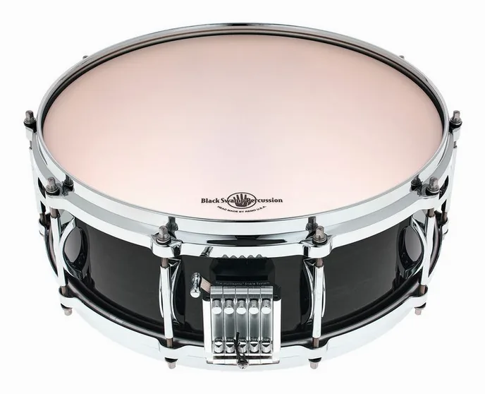 Black Swamp Percussion Multisonic Snare MS514MD-CB, vue de face, photo 2