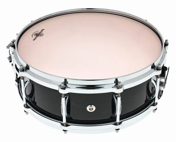 Black Swamp Percussion Multisonic Snare MS514MD-CB, vue de trois quarts, photo 4