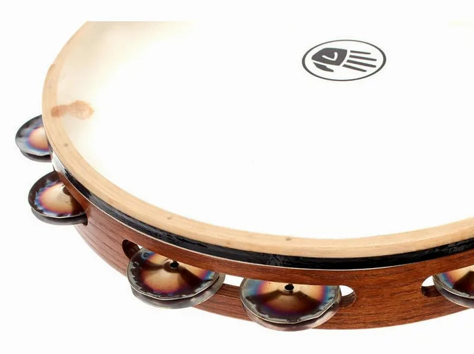 Black Swamp Percussion T12-1 Tambourine, sur fond neutre, photo 3