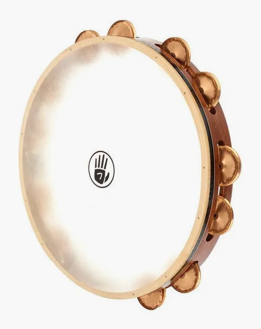 Black Swamp Percussion T12-4 Tambourine, vue de près, photo 2