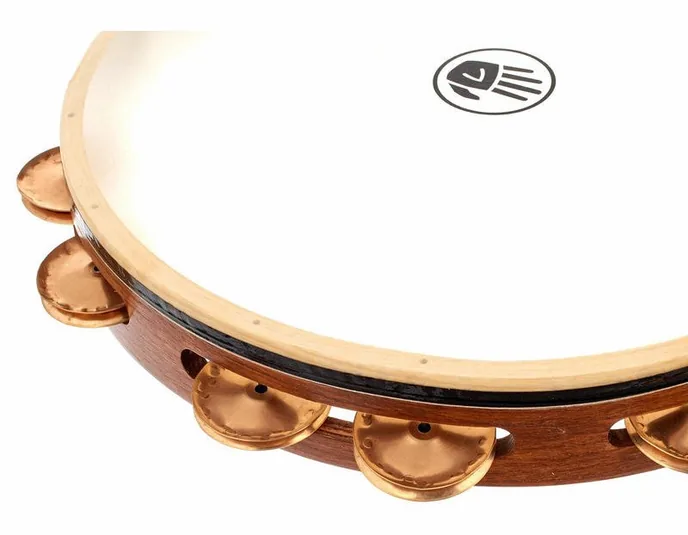 Black Swamp Percussion T12-4 Tambourine, vue de dessus, photo 3