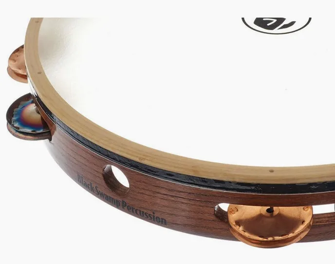 Black Swamp Percussion TC12-1 Tambourine, vue de face, photo 3
