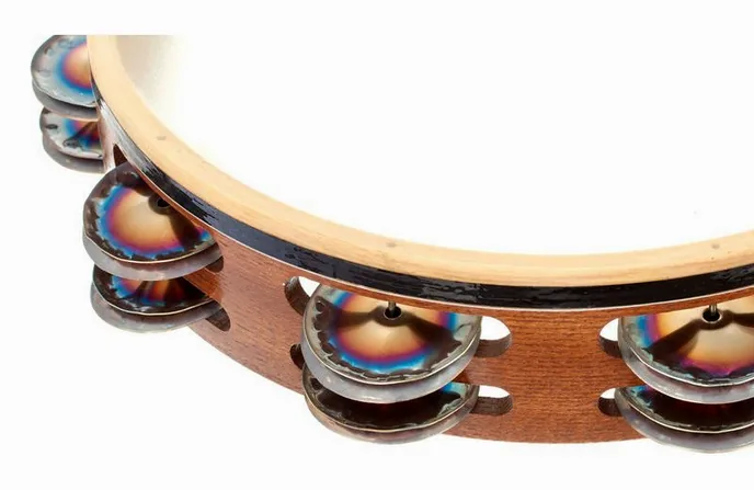 Black Swamp Percussion TD1 Tambourine, vue de profil, photo 3