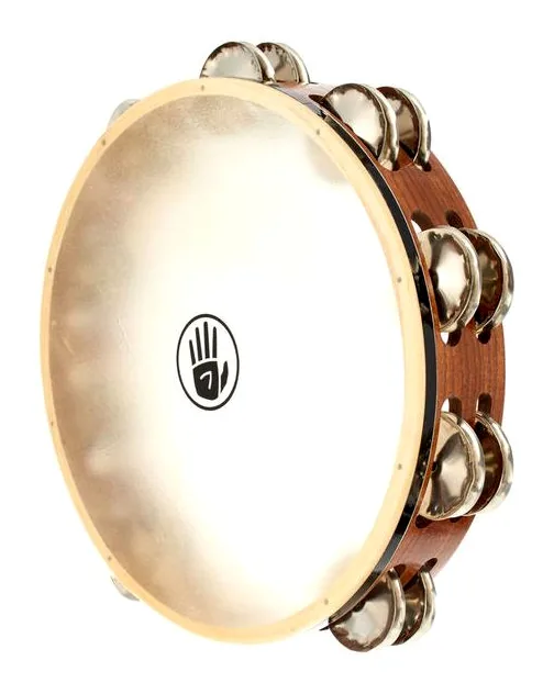 Black Swamp Percussion TD3 Tambourine, sur fond neutre, photo 2