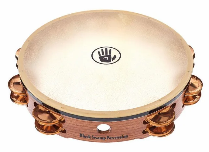 Black Swamp Percussion TD4 Tambourine, sur fond neutre