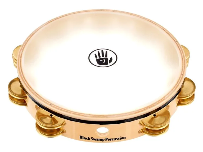 Black Swamp Percussion TDOV Tambourine, vue de près, de face