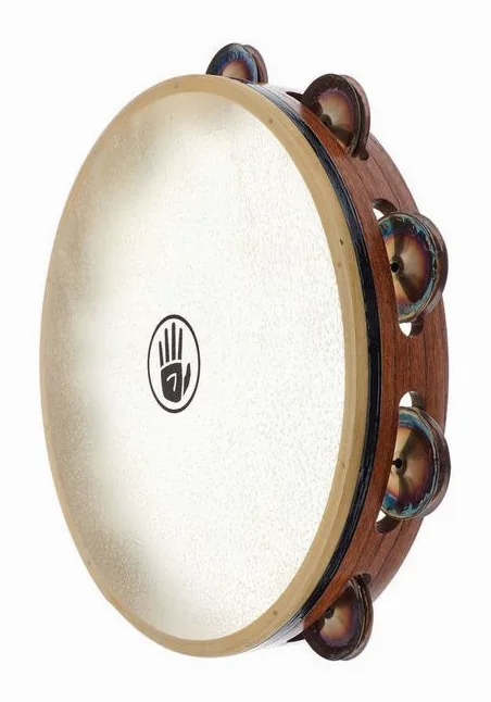 Black Swamp Percussion TS1 Tambourine, sur fond neutre, photo 2