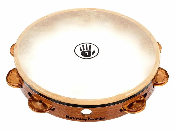 Black Swamp Percussion TS4 Tambourine, sur fond neutre