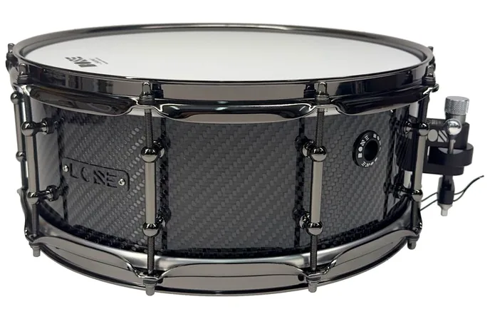Bone Drums 14"x5,5" TRUE Carbon -Twill, vue de dessus, photo 2