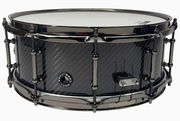 Bone Drums 14"x5,5" TRUE Carbon -Twill, vue de dessus, photo 3