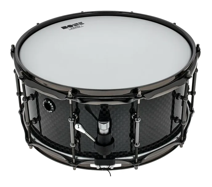 Bone Drums 14"x6,5" TRUE Carbon -M.Plain, vue de trois quarts, photo 2