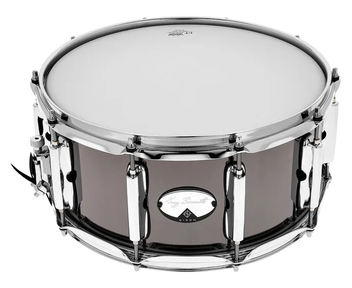 Dixon 14"x6.5" Gregg Bissonette Sig., vue de près, de face
