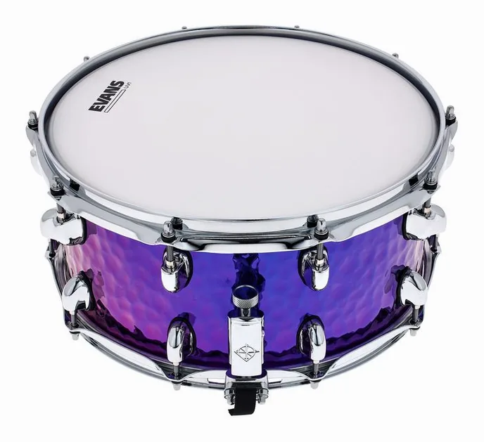Dixon 14"x6.5" Snare Purple Titanium, vue de profil, photo 3