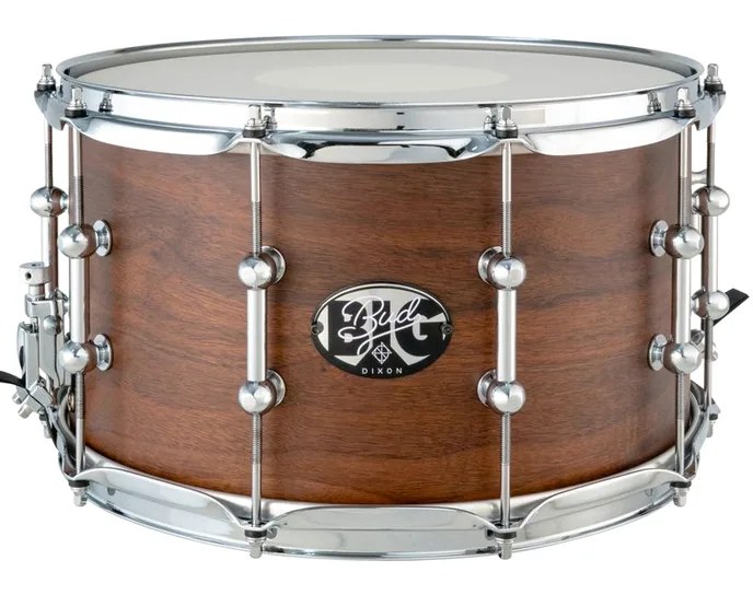 Dixon 14"x08" Gregg Bissonette Sig., vue de près, de face
