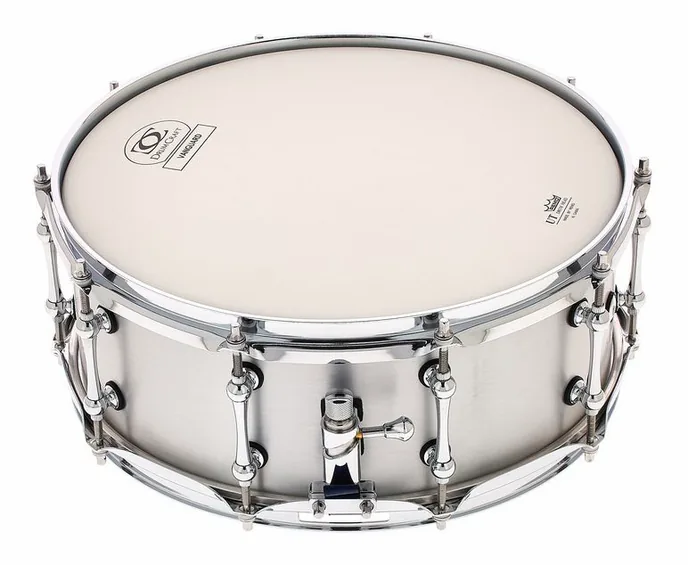 DrumCraft 14"x5,5" Vanguard Snare Alu., vue de trois quarts, photo 2