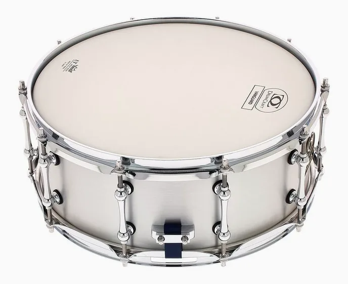 DrumCraft 14"x5,5" Vanguard Snare Alu., vue de près, photo 3