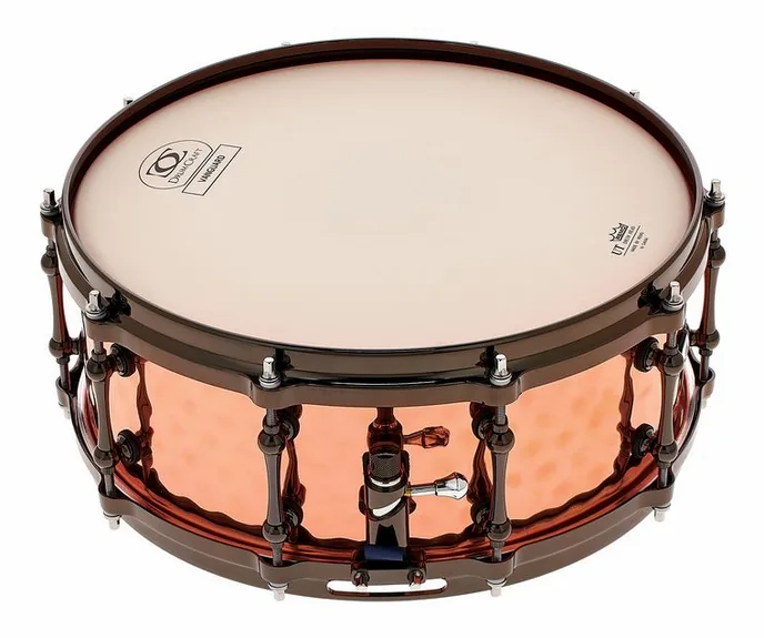 DrumCraft 14"x5,5" Vanguard Snare Copper, sur fond neutre, photo 2