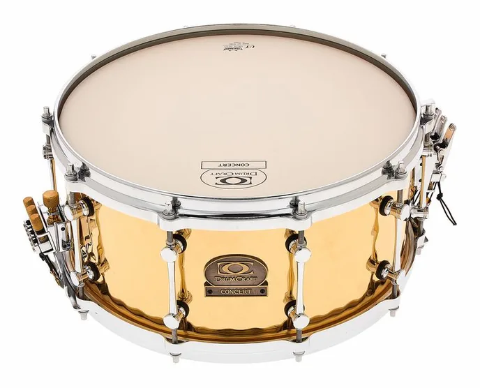DrumCraft 14"x6,5" Concert Snare YB, vue de face
