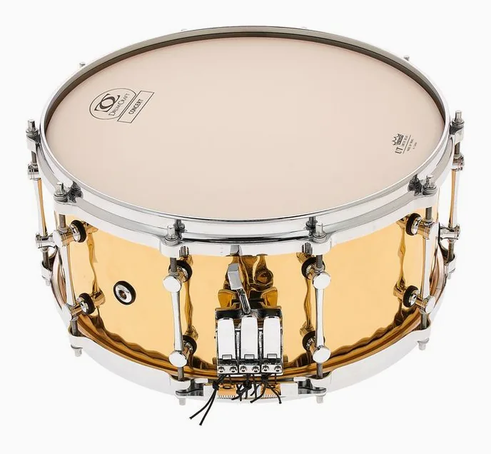 DrumCraft 14"x6,5" Concert Snare YB, vue de dessus, photo 2