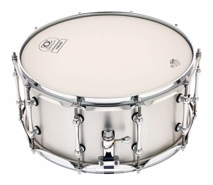 DrumCraft 14"x6,5" Vanguard Snare Alu., vue de profil, photo 2