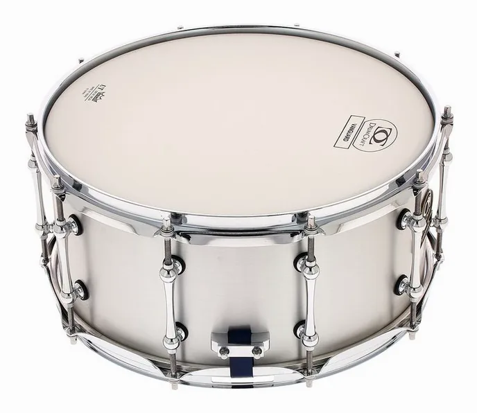 DrumCraft 14"x6,5" Vanguard Snare Alu., vue de trois quarts, photo 3