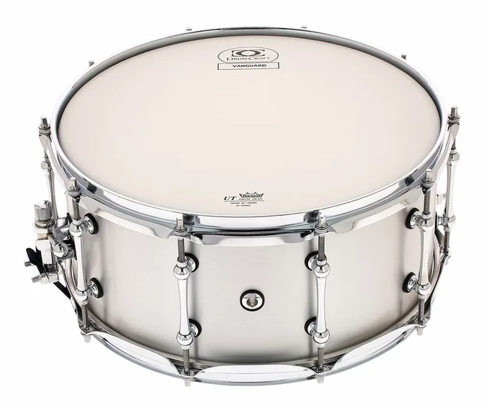 DrumCraft 14"x6,5" Vanguard Snare Alu., vue de près, photo 4