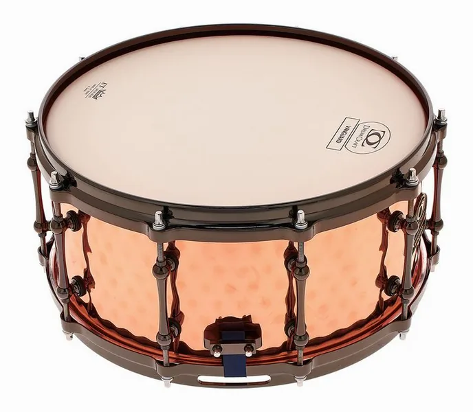 DrumCraft 14"x6,5" Vanguard Snare Copper, vue de face, photo 3
