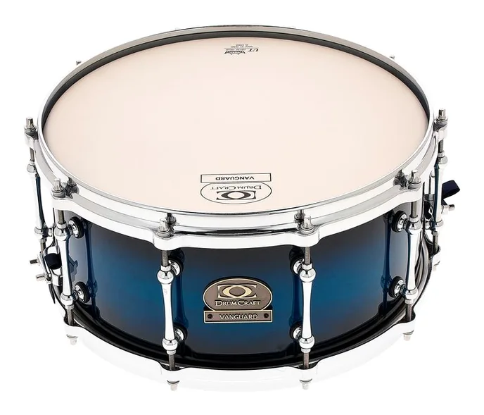DrumCraft 14"x6,5" Vanguard Snare Maple, vue de face
