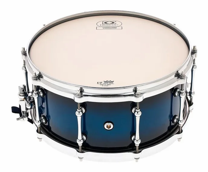 DrumCraft 14"x6,5" Vanguard Snare Maple, vue de trois quarts, photo 4