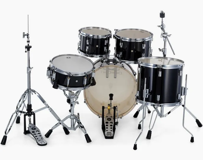 DrumCraft Series 3 Junior Set Black, sur fond neutre, photo 4