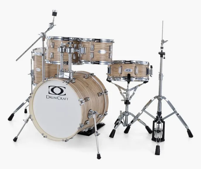 DrumCraft Series 3 Junior Set Natural, vue de face